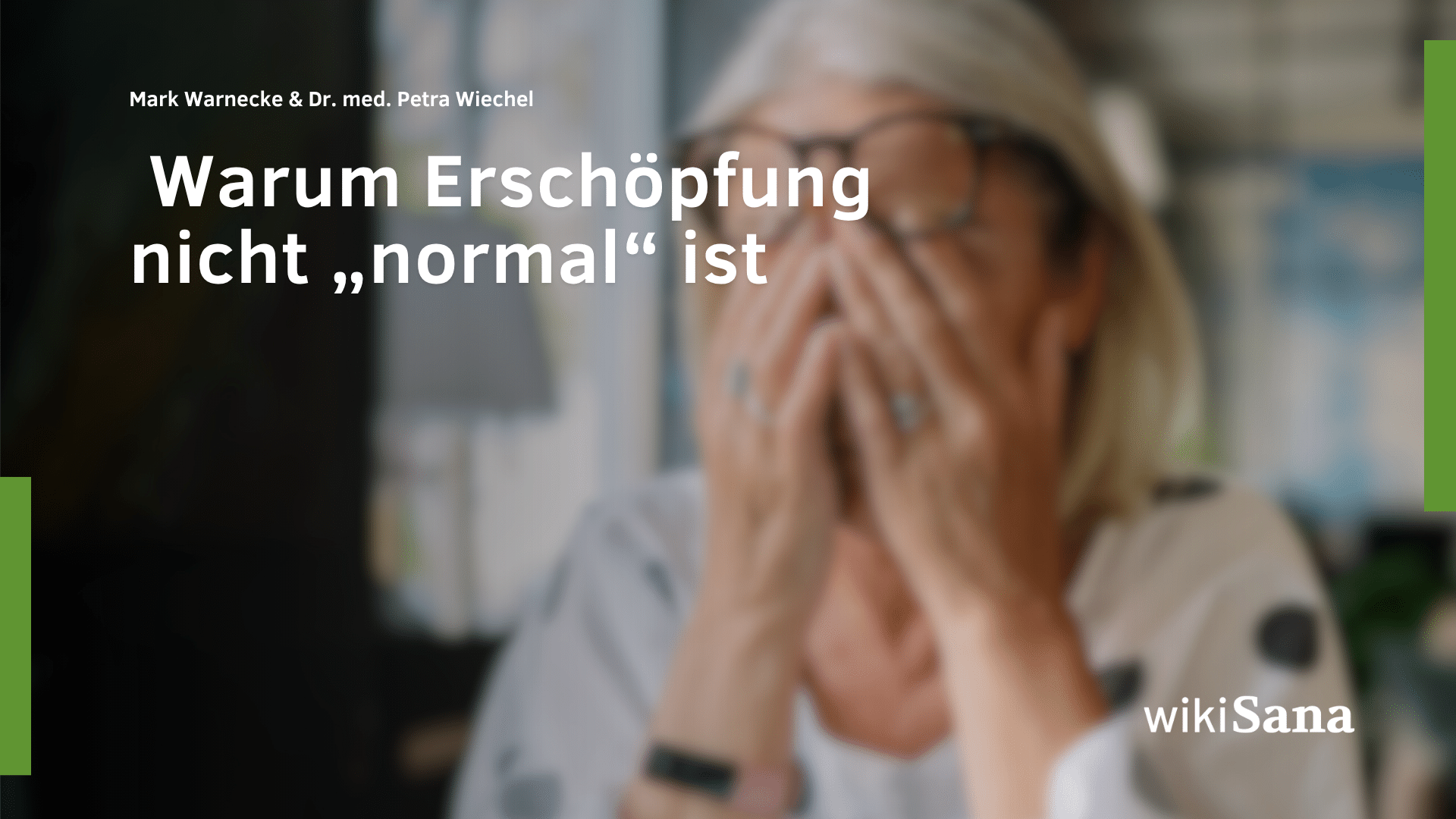 Chronisch erschöpft – und keiner sagt dir warum