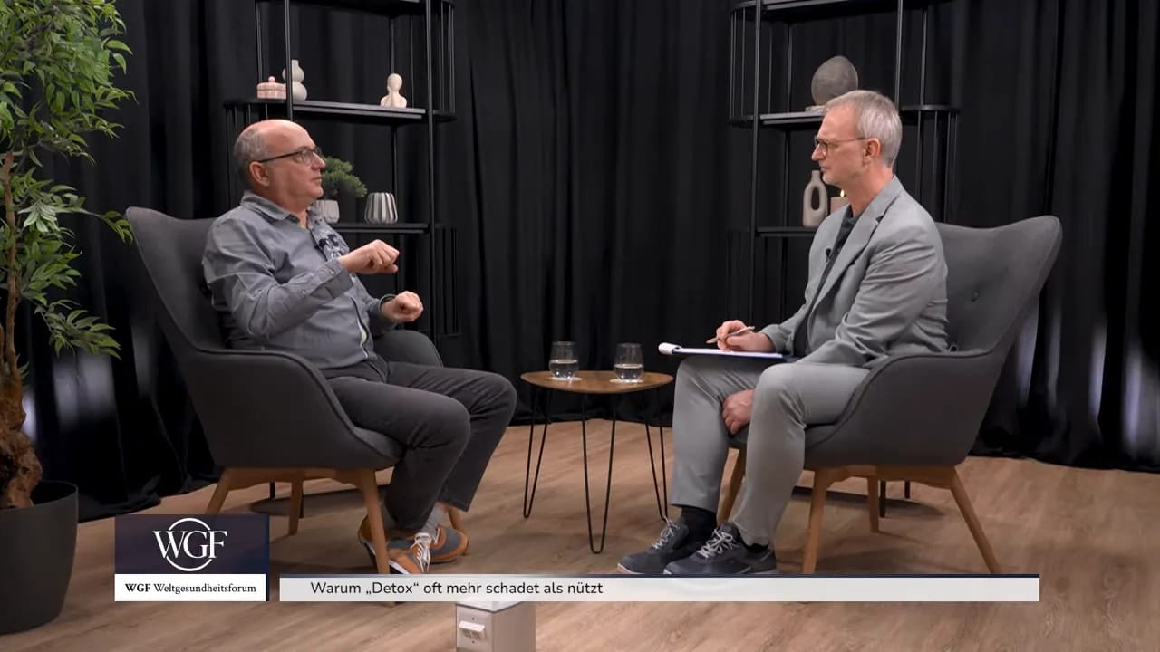 Alexander Glogg und Dr. Simon Feldhaus im Gespräch über Leberstoffwechsel